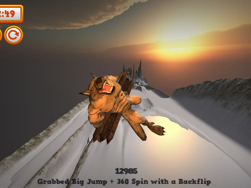 Mad Snowboarding — скриншот 2