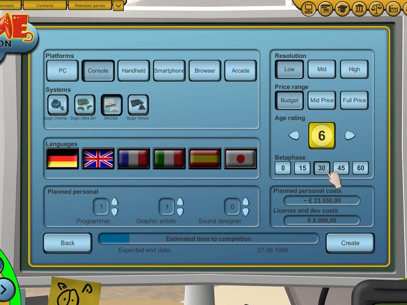 Game Tycoon 2 — скриншот 5