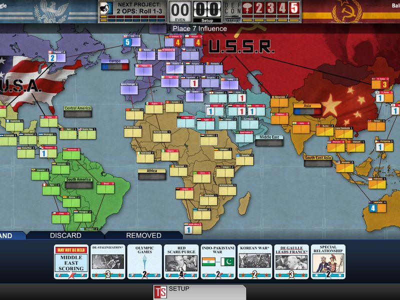 Twilight Struggle — скриншот 1