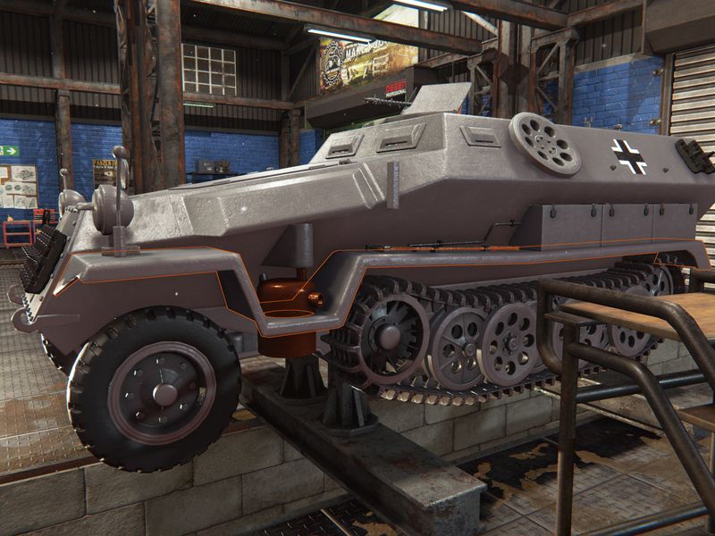 Tank Mechanic Simulator — скриншот 3