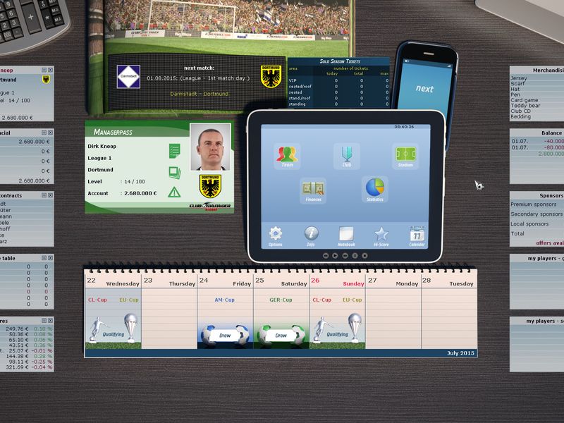 Club Manager 2016 — скриншот 3
