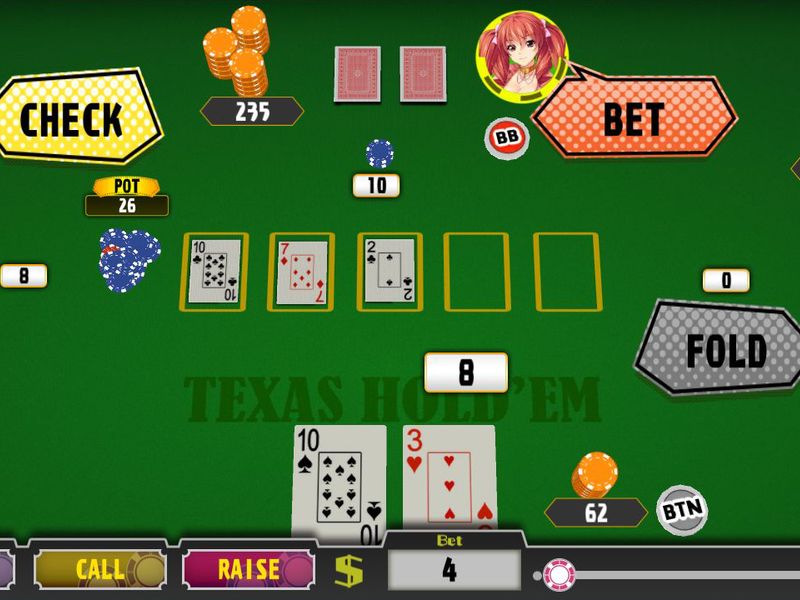 Poker Pretty Girls Battle Texas Hold'em — скриншот 2
