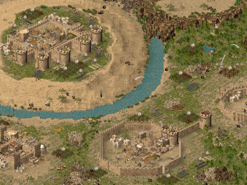 Скриншот 1 — Stronghold Crusader Definitive Edition