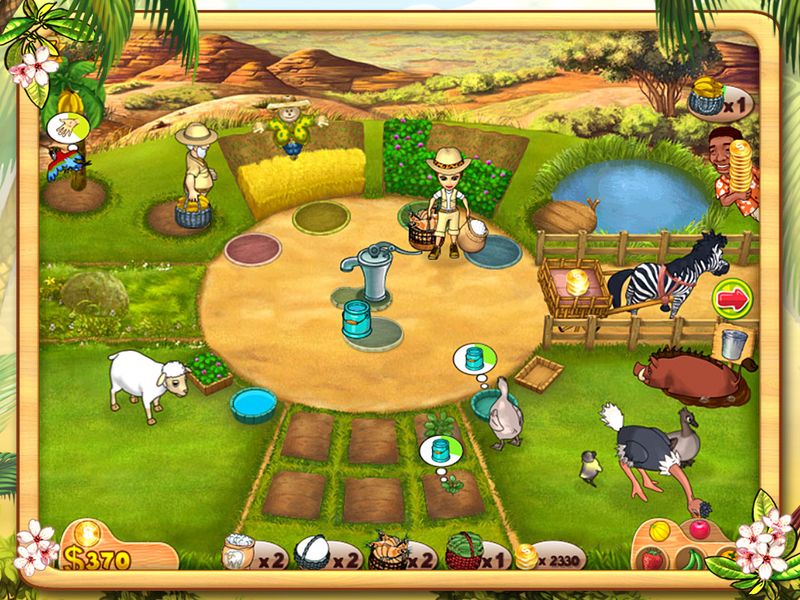 Farm Mania Hot Vacation — скриншот 1