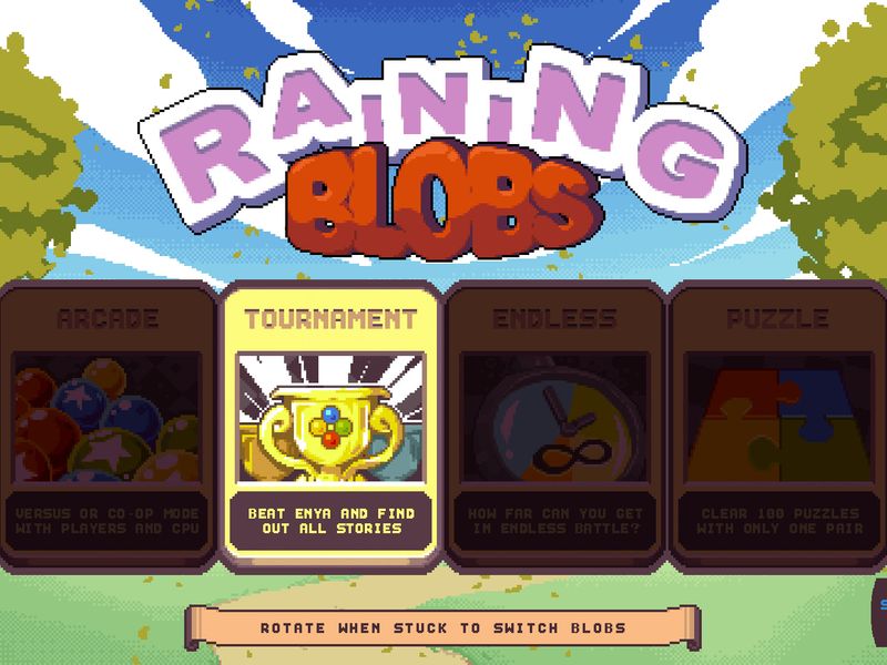 Raining Blobs — скриншот 4
