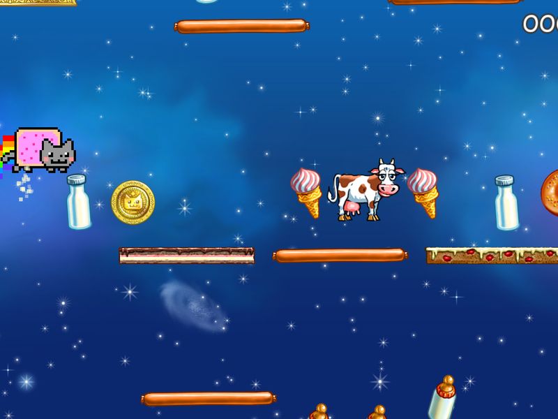 Nyan Cat Lost In Space — скриншот 1