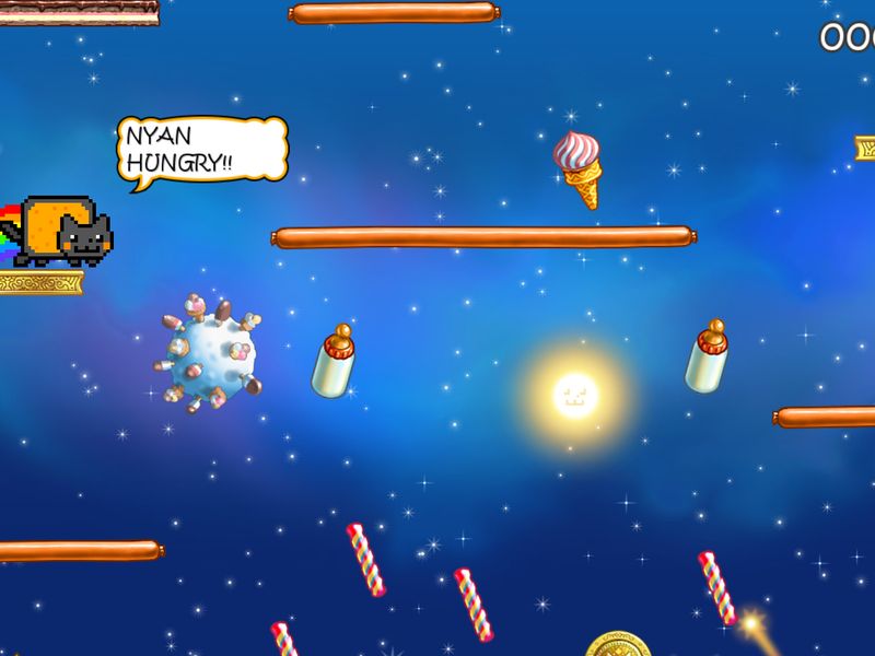 Nyan Cat Lost In Space — скриншот 8