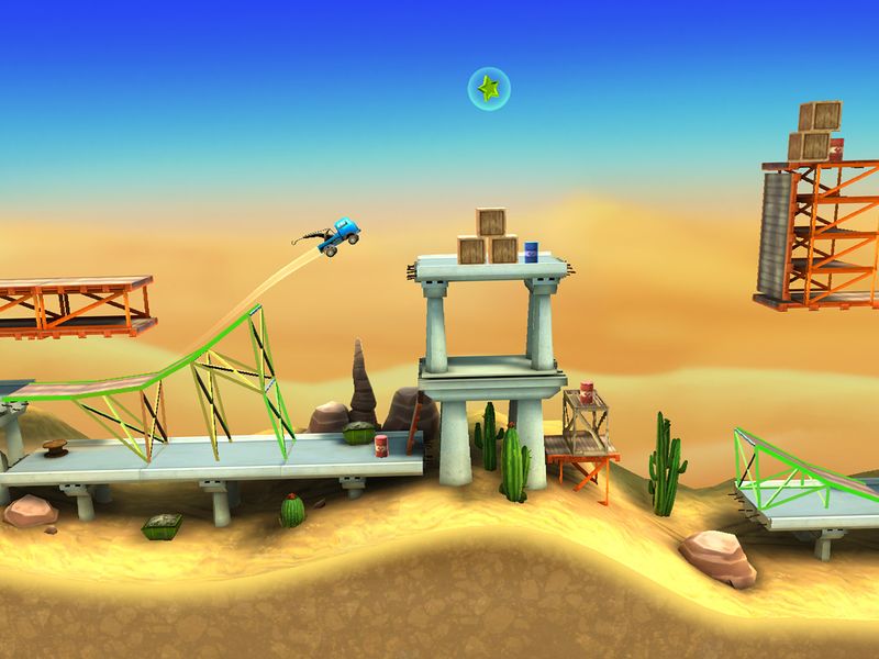 Скриншот 3 — Bridge Constructor Stunts