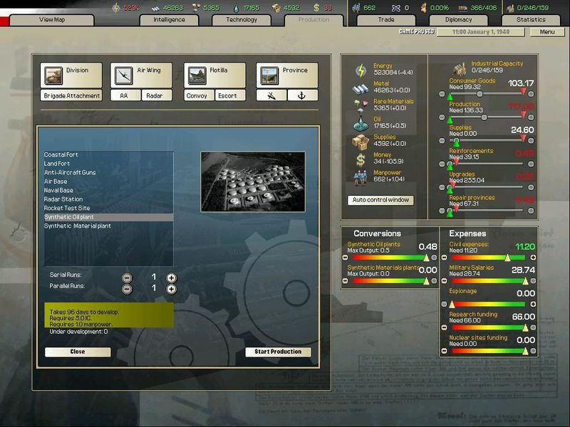Arsenal of Democracy A Hearts of Iron Game — скриншот 4