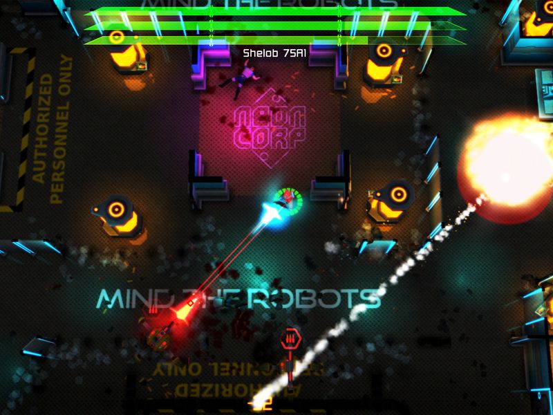 Neon Chrome — скриншот 4
