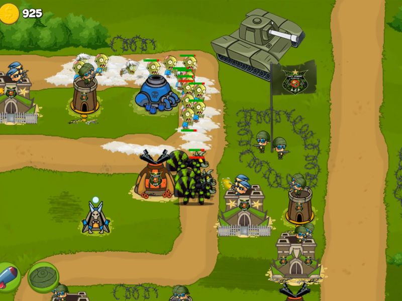 Zombie Wars Invasion — скриншот 1