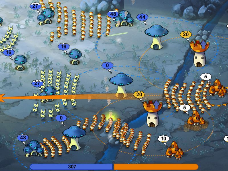 Mushroom Wars — скриншот 2