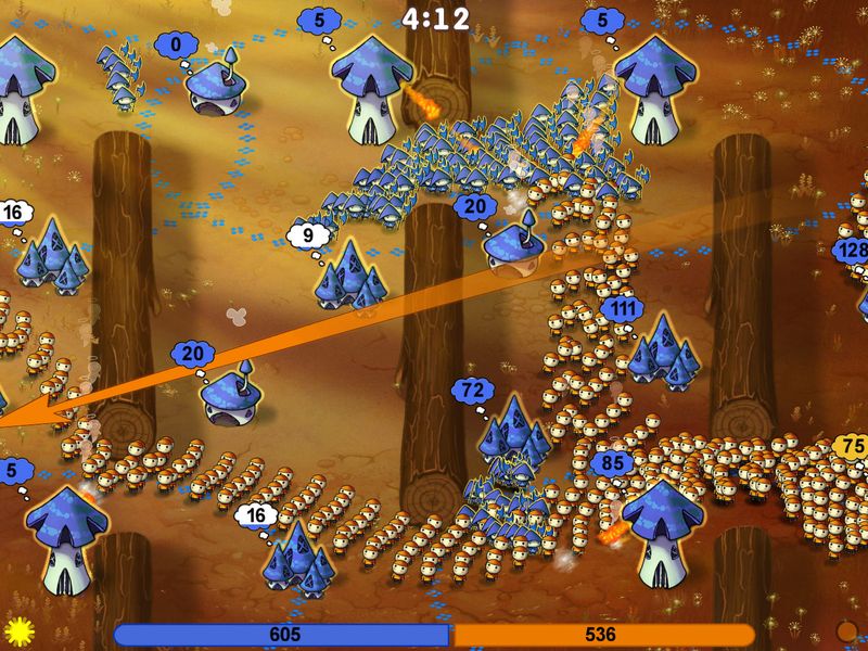 Mushroom Wars — скриншот 3