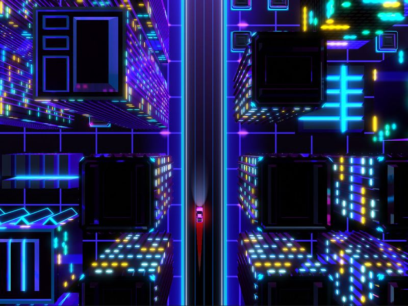 Neon Drive — скриншот 3