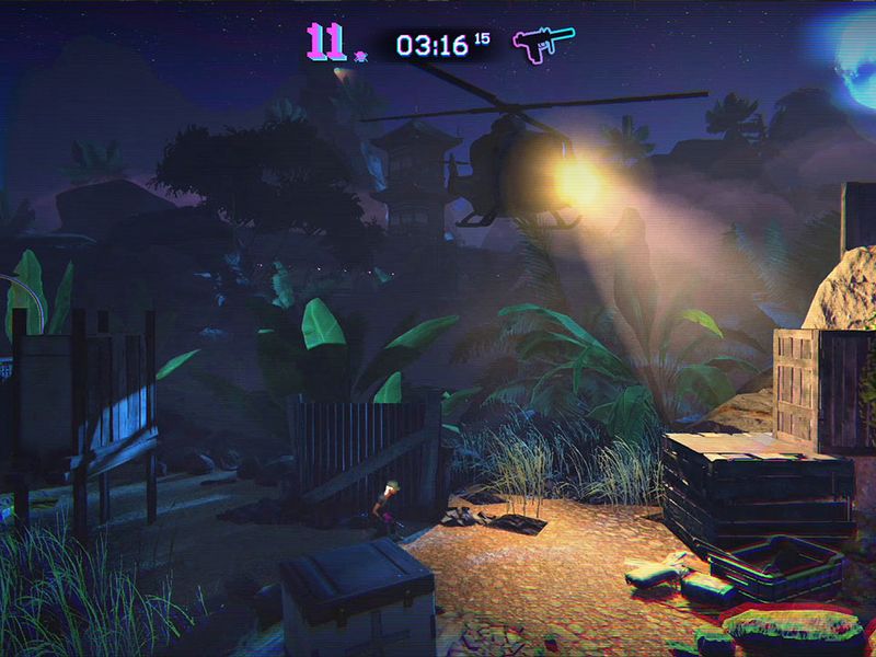 Trials of the Blood Dragon — скриншот 2