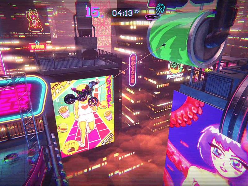 Trials of the Blood Dragon — скриншот 1