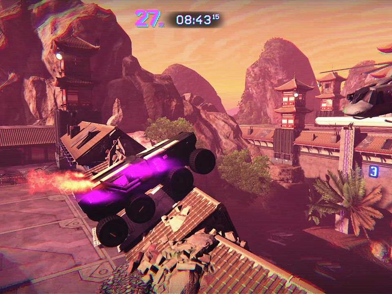 Trials of the Blood Dragon — скриншот 3