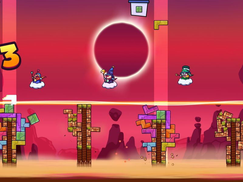 Tricky Towers — скриншот 1