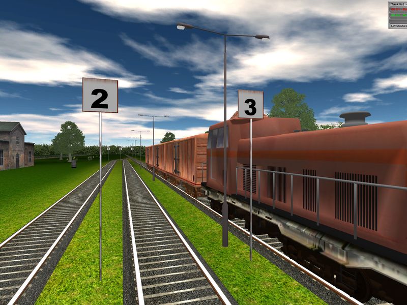 Rail Cargo Simulator — скриншот 1