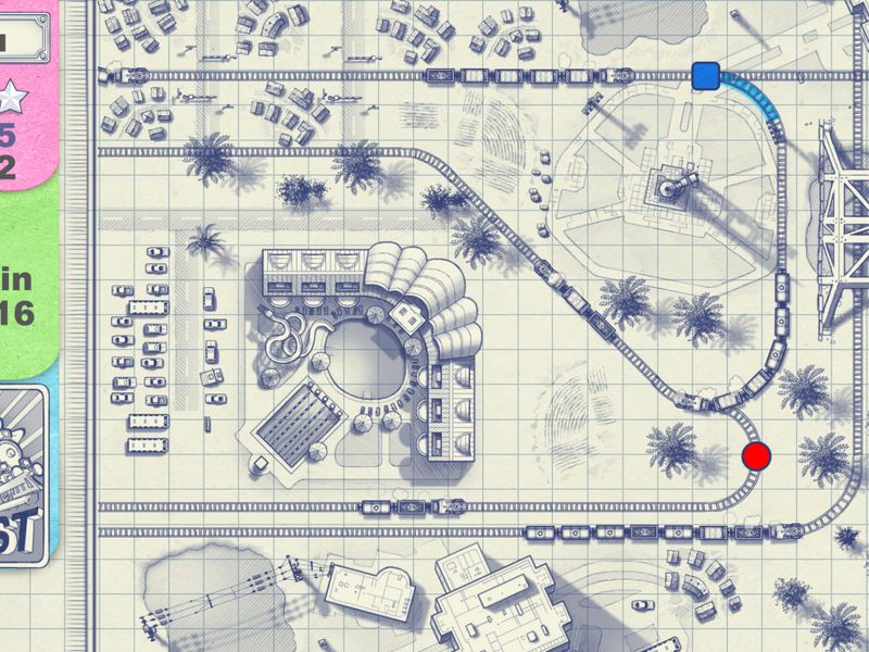Paper Train Traffic — скриншот 2