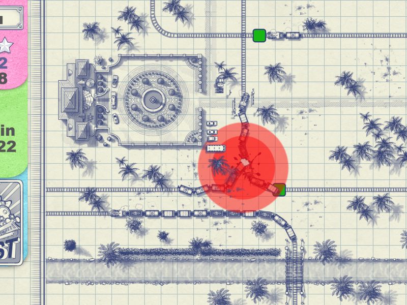 Paper Train Traffic — скриншот 3