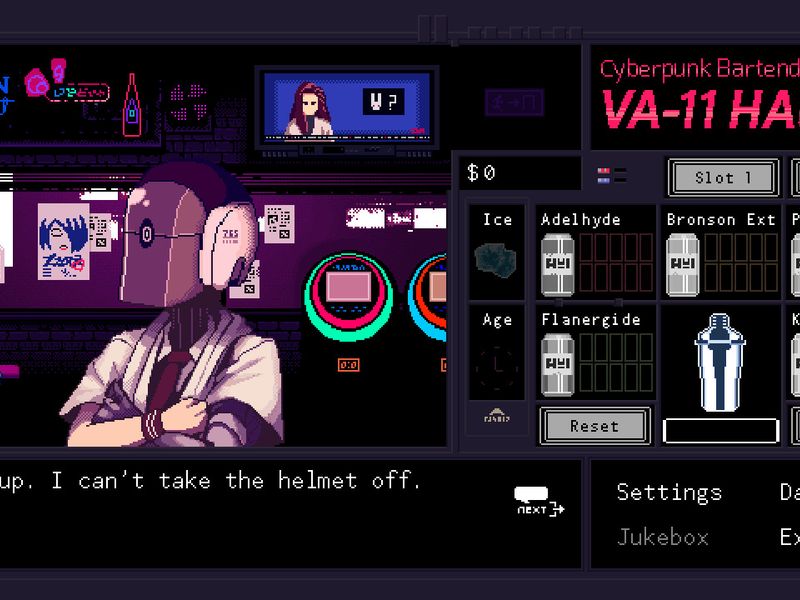 VA 11 Hall A Cyberpunk Bartender Action — скриншот 5