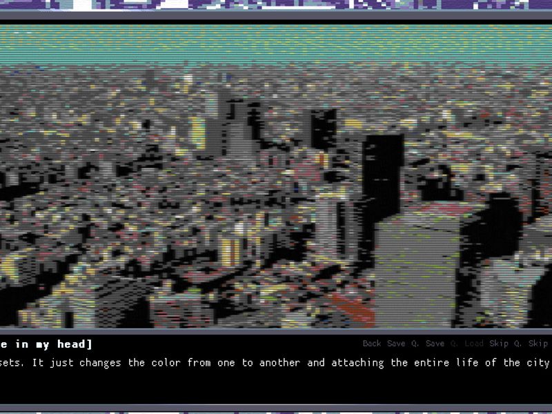 Cyber City 2157 The Visual Novel — скриншот 2