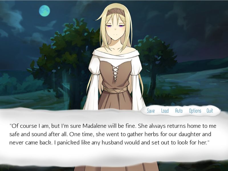 Forgotten, Not Lost A Kinetic Novel — скриншот 3