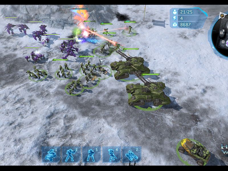 Halo Wars — скриншот 1