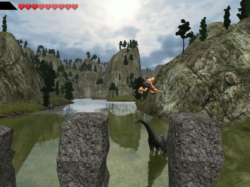 Caveman World Mountains of Unga Boonga — скриншот 2
