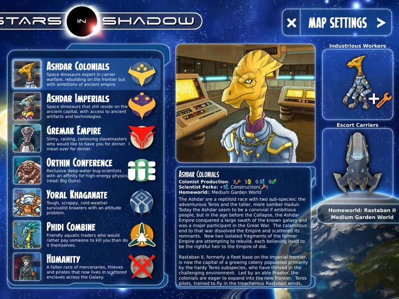 Stars in Shadow — screenshot 1