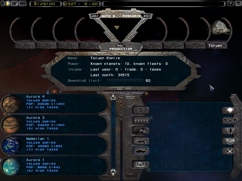 Imperium Galactica II — скриншот 4