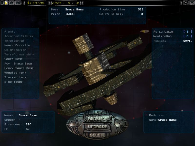 Imperium Galactica II — скриншот 2