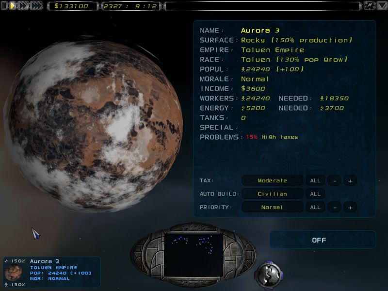 Imperium Galactica II — скриншот 3