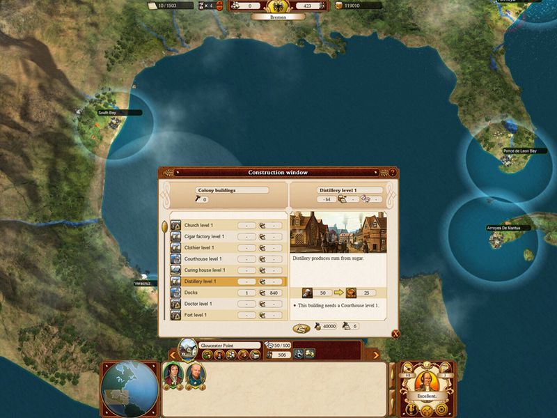 Commander Conquest of the Americas — скриншот 3