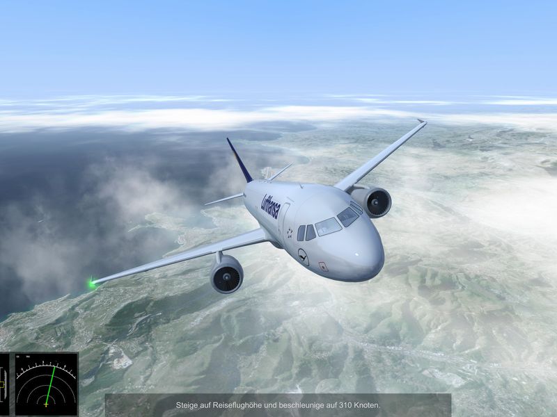 Urlaubsflug Simulator Holiday Flight Simulator — скриншот 5