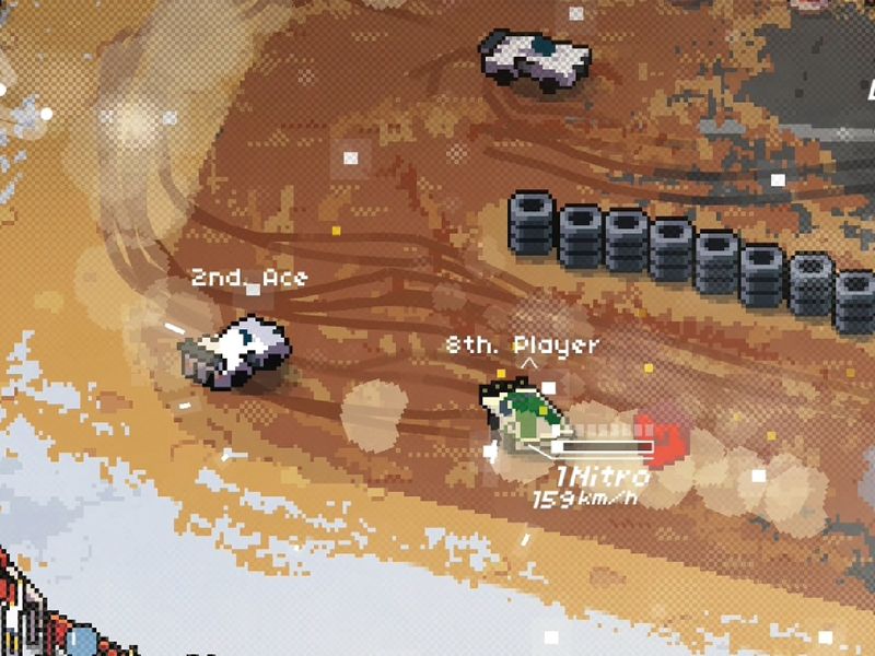 Super Pixel Racers — скриншот 3
