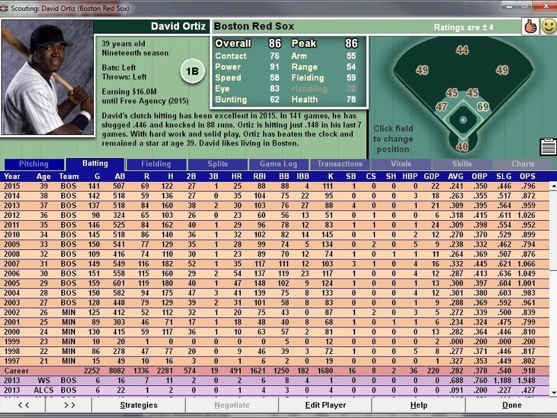 Baseball Mogul Diamond — скриншот 2