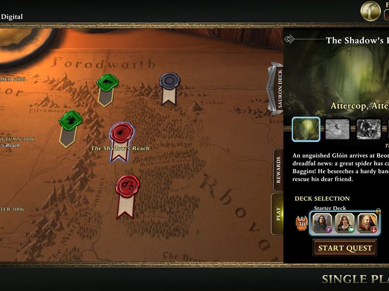 The Lord of the Rings Adventure Card Game — скриншот 4