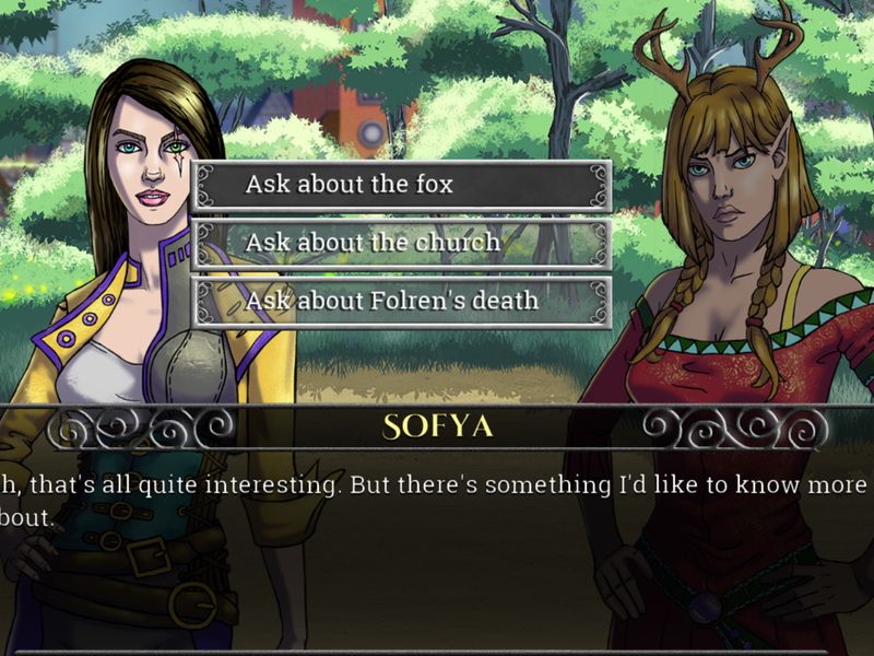 Echoes of the Fey The Fox's Trail — скриншот 2