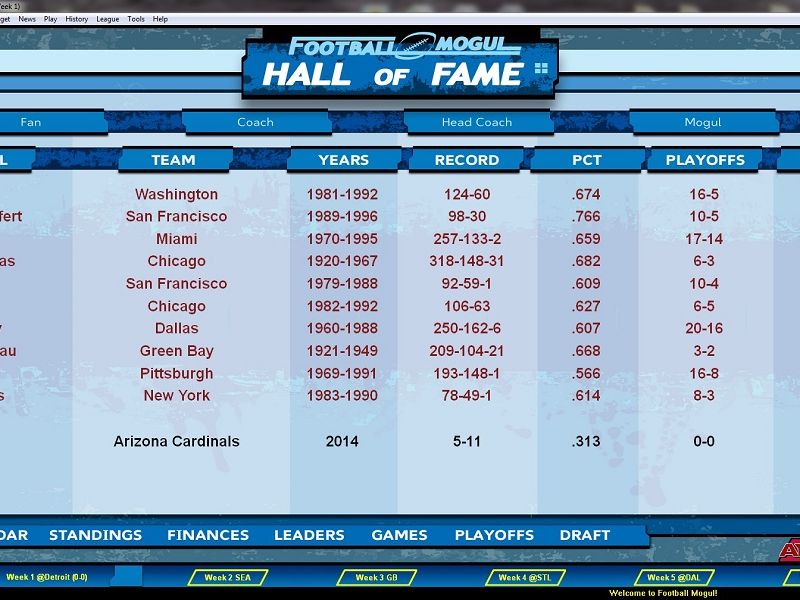 Football Mogul 15 — скриншот 1