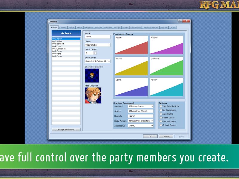 RPG Maker VX — скриншот 4