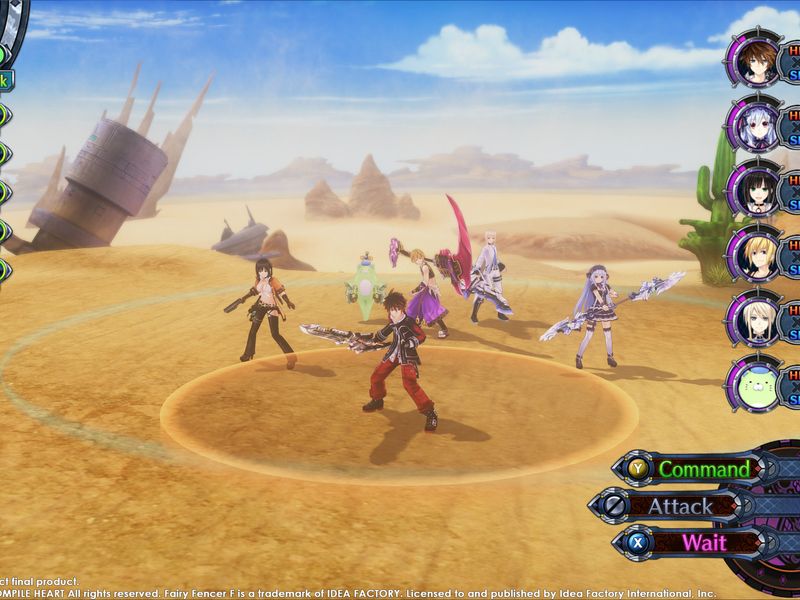 Fairy Fencer F Advent Dark Force — скриншот 1