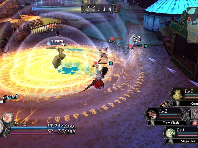 Nights of Azure — скриншот 3