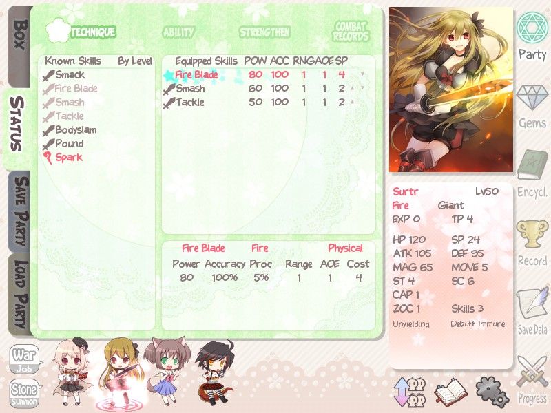 Moekuri Adorable + Tactical SRPG — скриншот 5