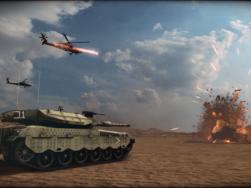 Wargame Red Dragon Nation Pack Israel — скриншот 1