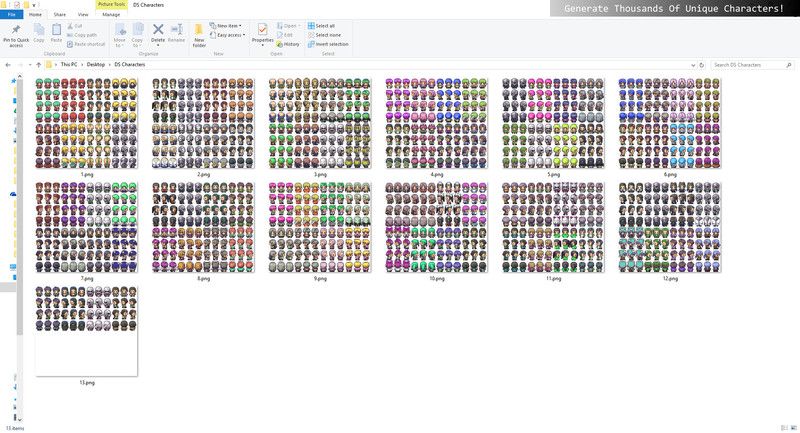 Game Character Hub PE DS Generator Parts — скриншот 5