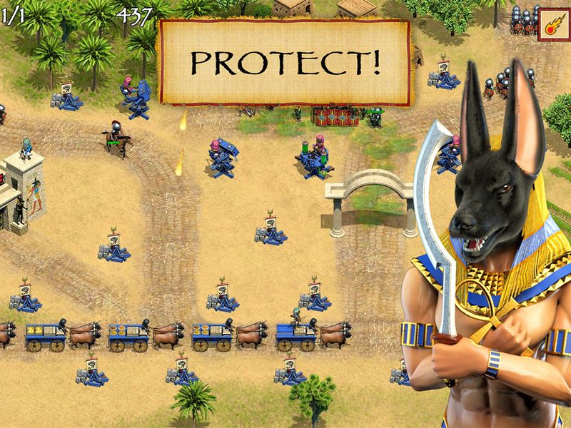 Defense of Egypt Cleopatra Mission — скриншот 2