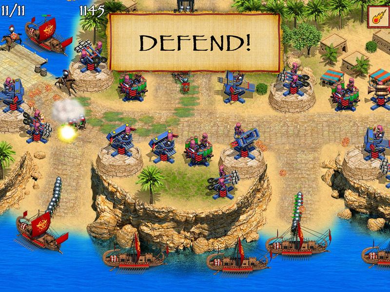 Defense of Egypt Cleopatra Mission — скриншот 3