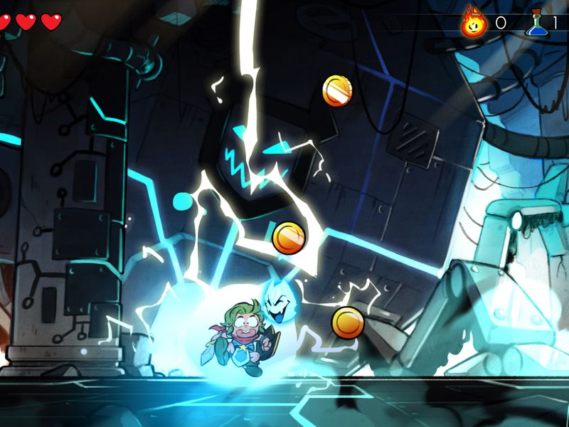Wonder Boy The Dragon's Trap — скриншот 4
